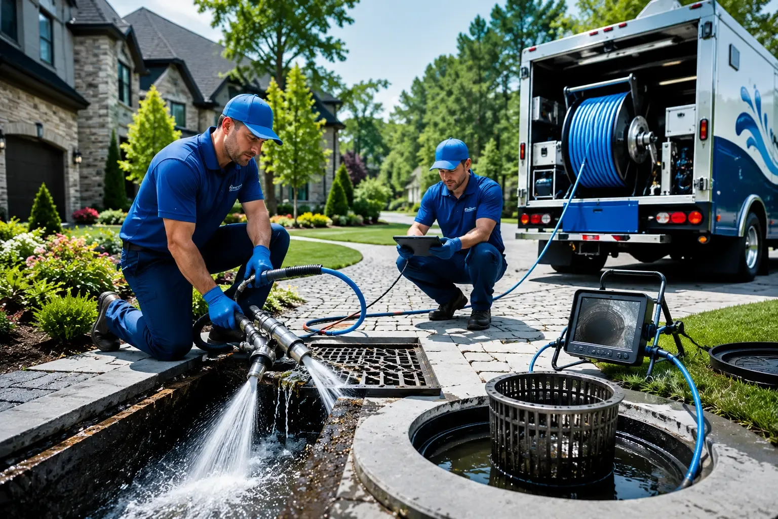 Local outdoor drain cleaning professionals in Hanlontown, IA